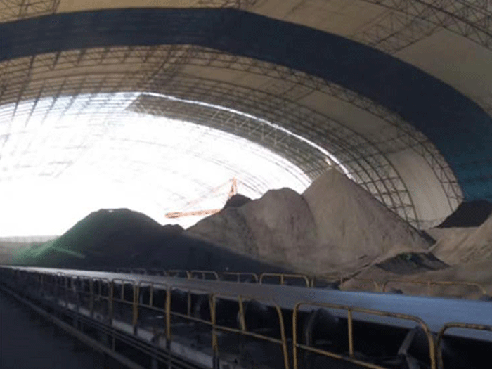 许昌煤棚料仓网架